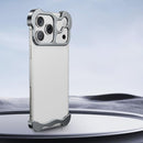 Frameless Metal Corner Case for iPhone 17 Pro and Pro Max