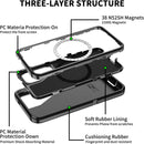 Galaxy S24/S25 Protection Rugged Heavy Duty Cover Case
