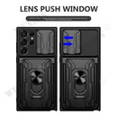 Galaxy S25 Ultra Ring Camera Military Grade Card Case