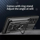 Galaxy S25 Ultra Ring Camera Military Grade Card Case