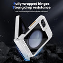 Galaxy Z Flip 5 Z Flip 5 Case Hinge Protection& Built - in Screen Protector Ultra Thin Case