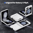 Galaxy Z Flip 5 Z Flip 5 Case Hinge Protection& Built - in Screen Protector Ultra Thin Case