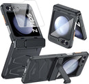Galaxy Z Flip 5 Z Flip 5 Case Hinge Protection& Built - in Screen Protector Ultra Thin Case