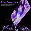 Galaxy Z Fold 5 Case Built Front Screen Protector Glitter Pattern Protective Girls Case