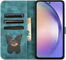 Google Pixel 6 Pro Leather Flip Case Card Slots Kickstand Phone Cover
