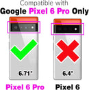 Google Pixel 6 Pro Wallet Cover Crossbody Shoulder Strap Card Holder