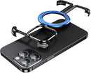 Military grade shockproof slim iPhone 16 Pro Max case with aluminum frame ring kickstand invisible protection