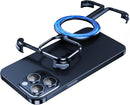 Military grade shockproof slim iPhone 16 Pro Max case with aluminum frame ring kickstand invisible protection