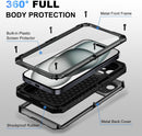 Case for iPhone 16 Pro Max with Waterproof Metal Frame + Built - in Screen Protector