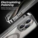 Magnetic Case for iPhone 16 Pro Max with 360° Full Body Protection, Double-Sided Tempered Glass