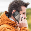 iPhone 15 Case Card Holder 4 - Card Dual Layer Heavy Duty Shockproof Wallet Case