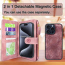 iPhone 15 Pro Wallet Detachable Removable Phone Case