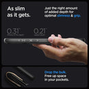 iPhone 15 Pro Case Military Grade Protection Card Holder - Black