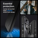 iPhone 15 Pro Case Military Grade Protection Card Holder - Black