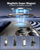 iPhone 15 Pro Heavy Duty Metal Frameless Slim Shockproof Case