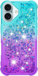 Heavy duty full body shockproof hybrid hard PC iPhone 16 Pro case three in one rugged protective cover