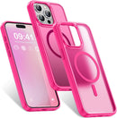 Case for iPhone 16 with MagSafe Compatibility, Slim Shockproof Protective Cover with Magnetic Alignment