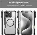 iPhone 16 Pro Max Case Magnetic Compatible MagSafe Wireless Charger Black