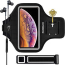 iPhone 16 Pro Max Max Running Exercise Armband Card Slot Black