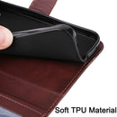 iPhone 16/17 Series Classic Calf Texture Flip Leather Phone Case