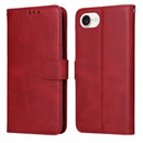 iPhone 16/17 Series Classic Calf Texture Flip Leather Phone Case