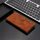 iPhone 16/17 Series Seven Butterflies Embossed Leather Phone Case