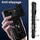 iPhone 16/17 Sliding Camshield TPU+PC Phone Case