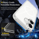 iPhone 17 Pro Max Crystal Clear Shockproof Wireless Charging Case
