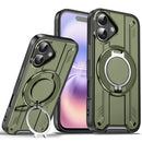 iPhone 17 Pro Max magnetic ring stand case pink