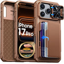 iPhone 17 Pro Max wallet case with RFID blocking