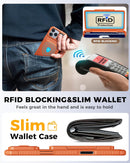 iPhone 17 Pro Max wallet case with RFID blocking