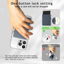 Magnetic Card Wallet Holder Magsafe Minimalist Slim Pop Up Walle Slim Metal Wallet Card Holder