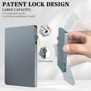 Magnetic Card Wallet Holder Magsafe Minimalist Slim Pop Up Walle Slim Metal Wallet Card Holder