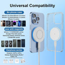 Magsafe Charger 2 Pack 15W Magnetic Wireless Charger Fast Charging Pad Compatible with Iphone