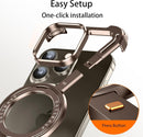 Metal Bumper Case for Iphone 16 Pro, Minimalist Z Aluminum Cover Design
