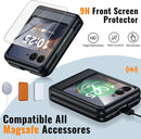 Motorola Razr Ultra Hinge Protection&Kickstand Built - In Screen Protector Phone Case