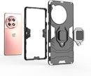 OnePlus 12R Heavy Duty Magnetic Kickstand Car Holder Ring Phone Case