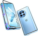 OnePlus 12R Magnetic Body Metal Frame Tempered Glass Case