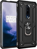 OnePlus 7 Pro Case Military Protection Built - in 360 Rotation Car Magnetic Holder 6.67" Blue
