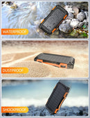 Power - Bank - Solar - Charger - 42800Mah Portable Charger,Solar Power Bank,External Battery