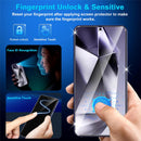Samsung Galaxy S24 Plus 5G 9H Tempered Glass Ultrasonic Fingerprint Clear Case