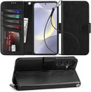 Samsung Galaxy S24 Plus 5G Wallet Case Flip Cover Kickstand Wristlet Strap