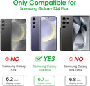 Samsung Galaxy S24 Plus 5G Wallet Case Flip Cover Kickstand Wristlet Strap
