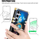 Samsung Galaxy S24 Plus Butterfly Blue Shockproof Protection Cover