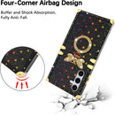 Samsung Galaxy S24 Plus Butterfly Blue Shockproof Protection Cover