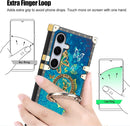 Samsung Galaxy S24 Plus Butterfly Blue Shockproof Protection Cover