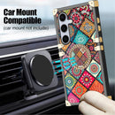 Samsung Galaxy S24 Plus Butterfly Blue Shockproof Protection Cover