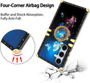 Samsung Galaxy S24 Plus Butterfly Blue Shockproof Protection Cover