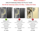 Samsung Galaxy S24 Plus Camera Lens Cover HD Screen Protector Protective Phone Case