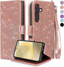 Samsung Galaxy S24 Plus Case Wallet RFID Blocking PU Leather Case